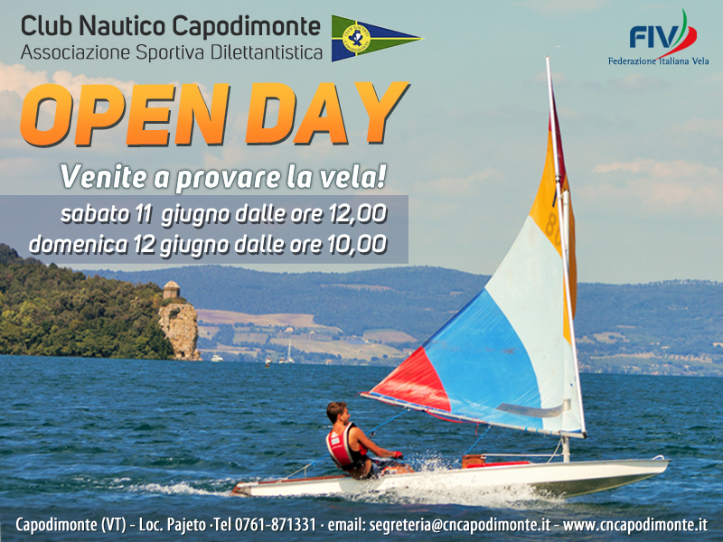 Open Day 11 e 12 giugno 2016